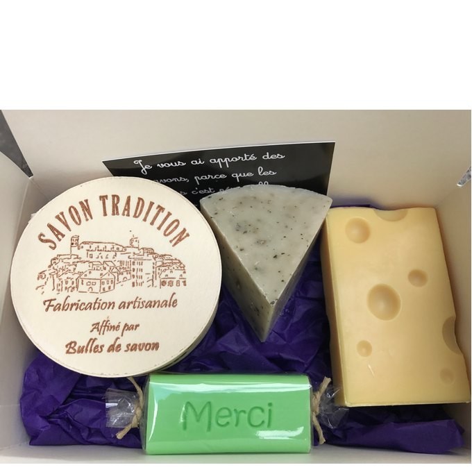 Coffret Fromages en savon