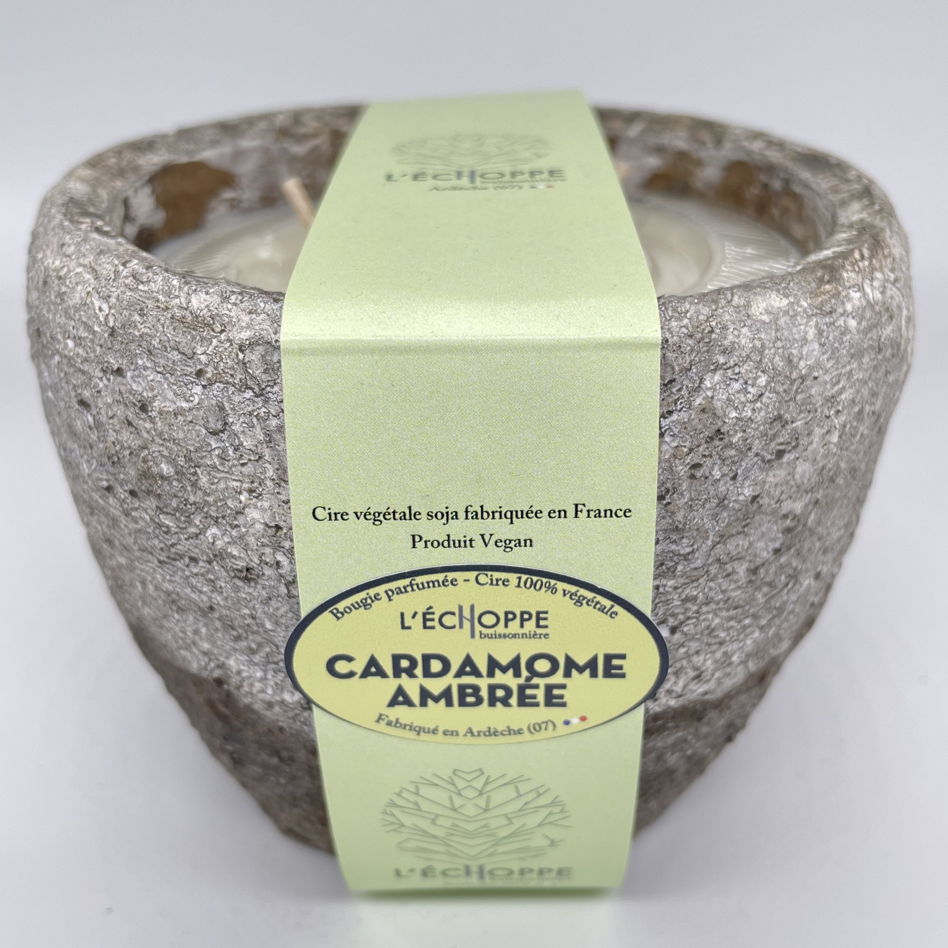 Bougie Végétale Cardamome Ambrée