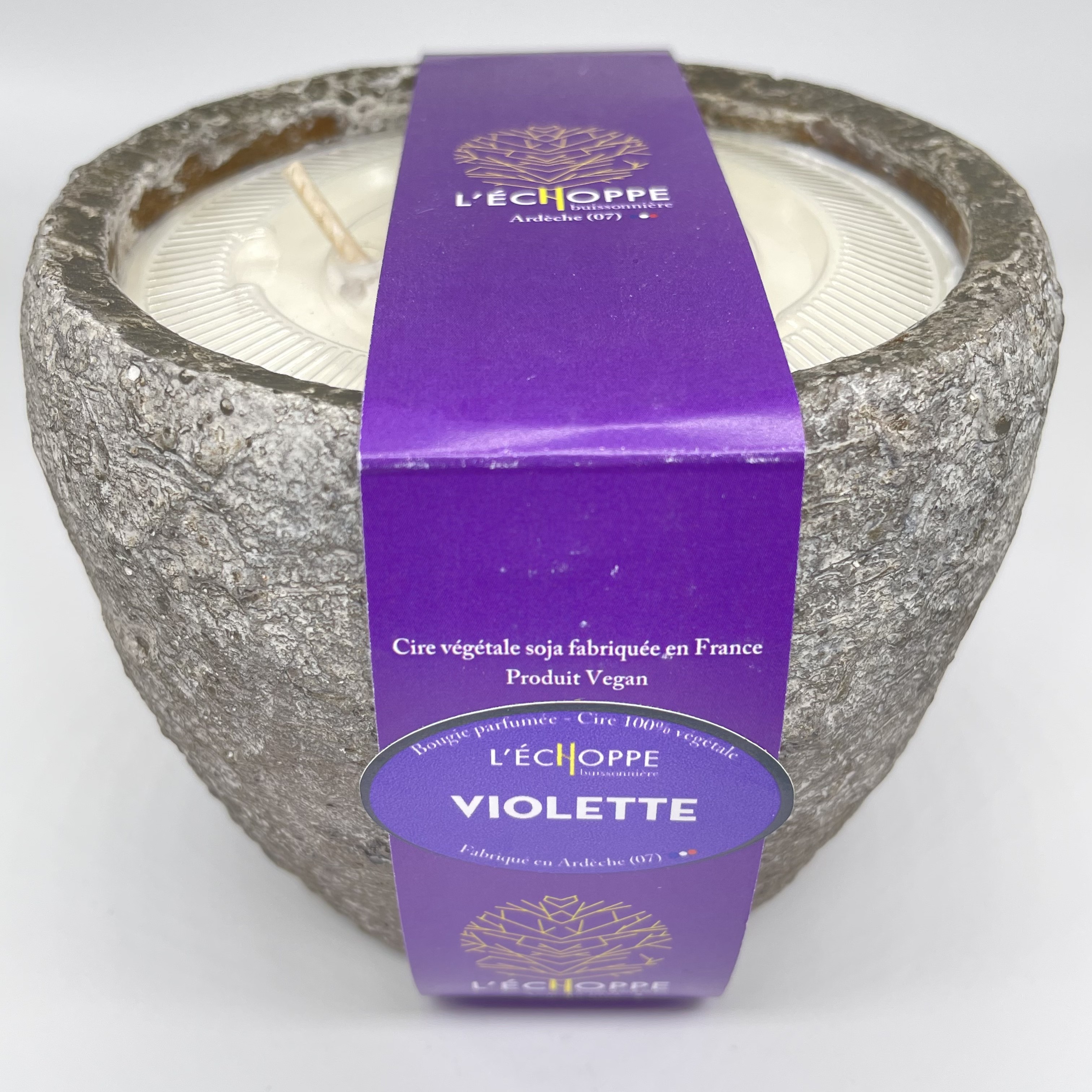 Bougie Végétale Violette