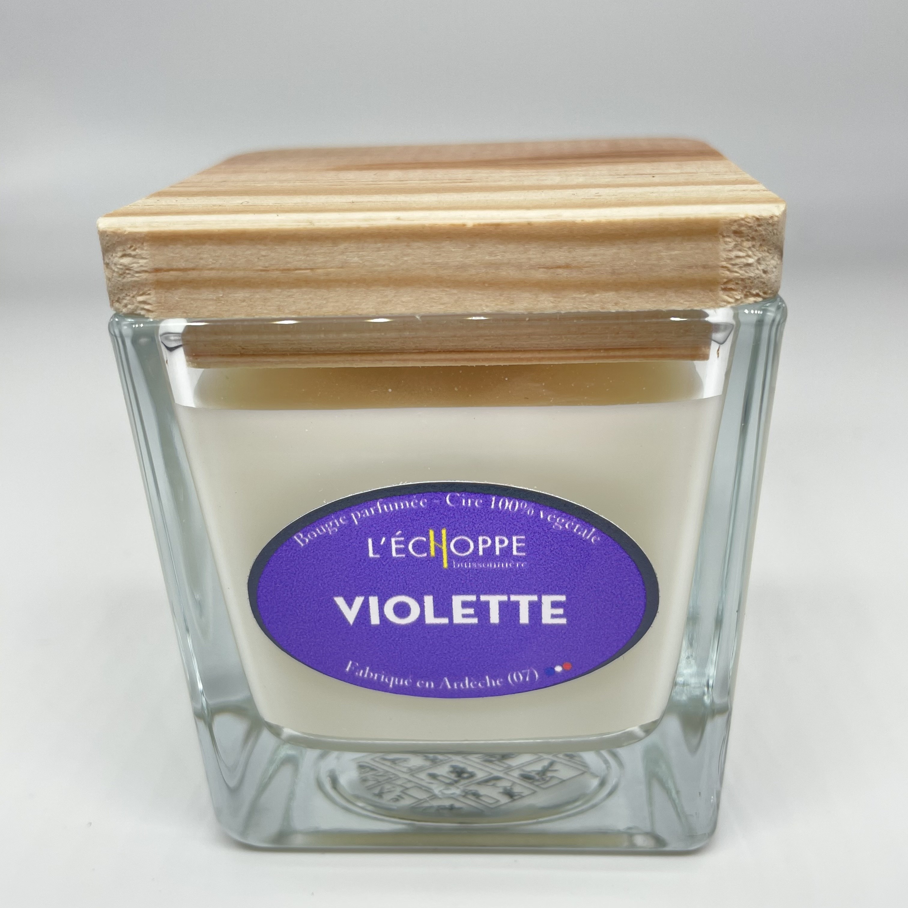 Bougie Végétale Violette