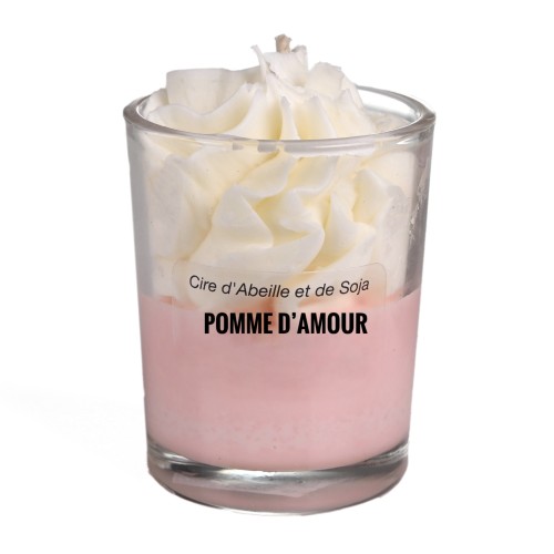 Bougie Chantilly Pomme d'Amour