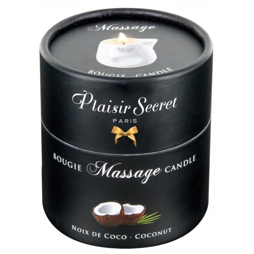 Bougie De Massage Noix De Coco