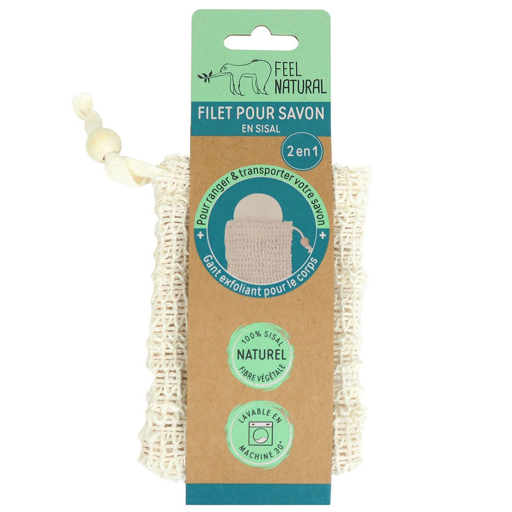 Filet Savon en Sisal 2en1