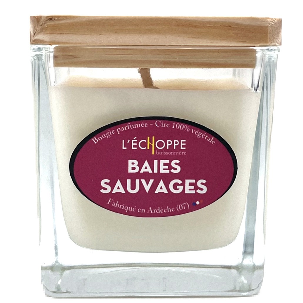 Bougie Végétale Baies Sauvages