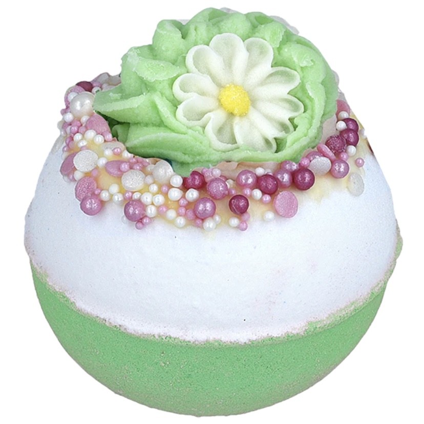 Boule de bain bouquet fleuri