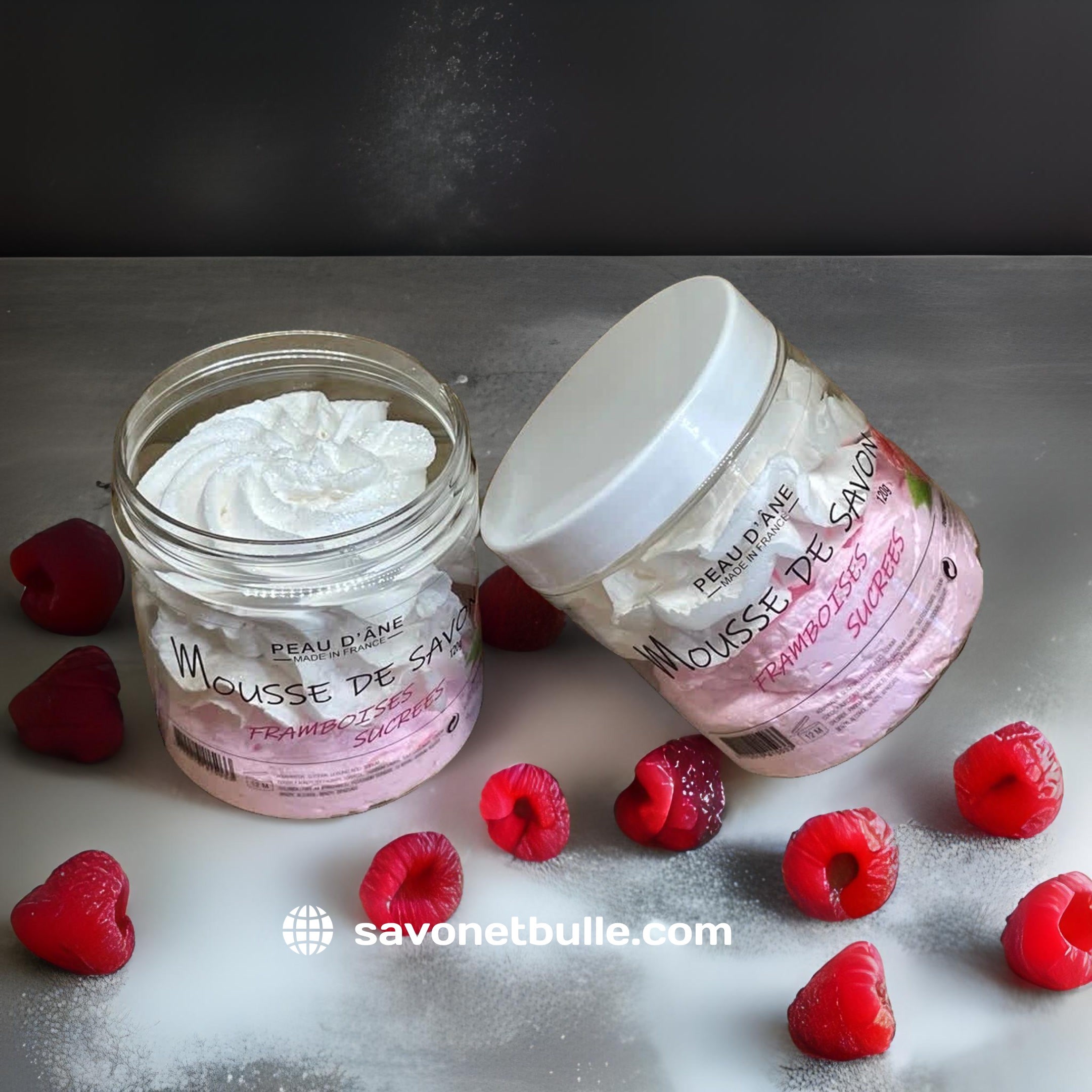 Mousse de douche Framboise