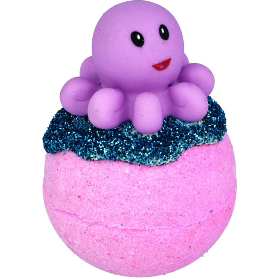 Boule de bain octopus