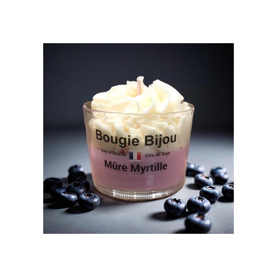 Bougie Bijou Mûre Myrtille