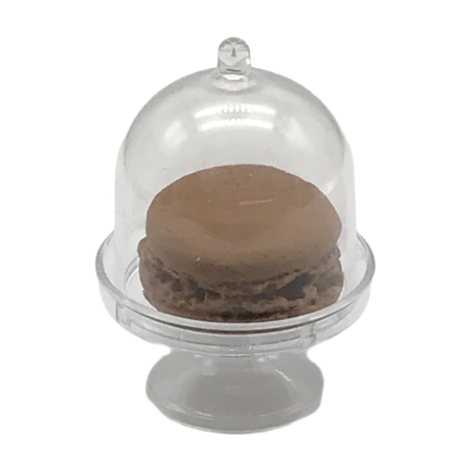 Macaron Savon chocolat sous Cloche