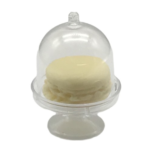 Macaron Savon vanille sous Cloche