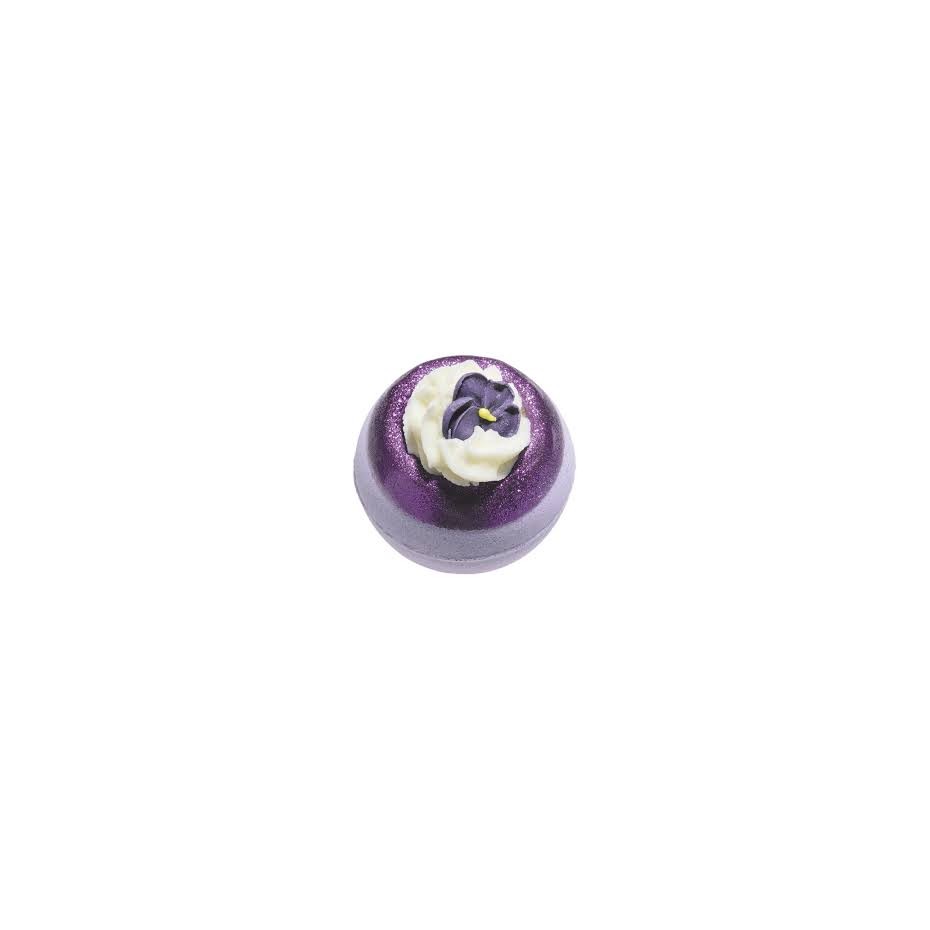 Boule de bain violette