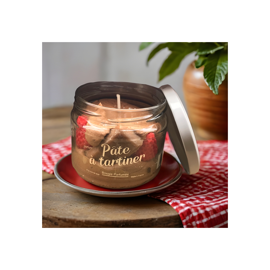 Bougie végétale pâte à tartiner