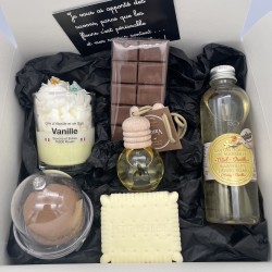 Coffret douche chocolat vanille