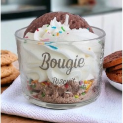 Bougie Biscuit crème délice
