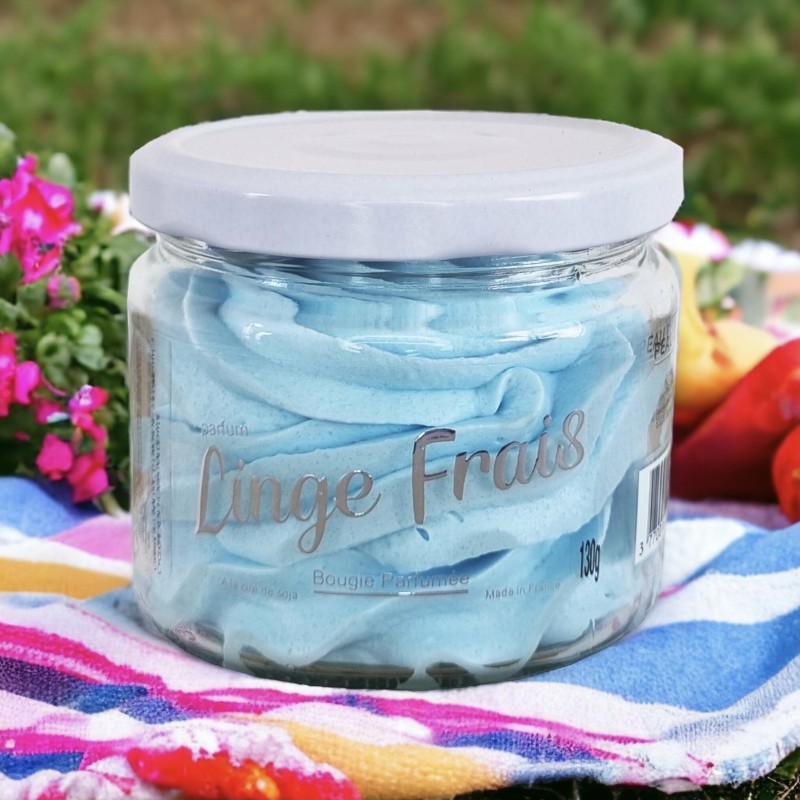 Bougie Végétale Linge Frais