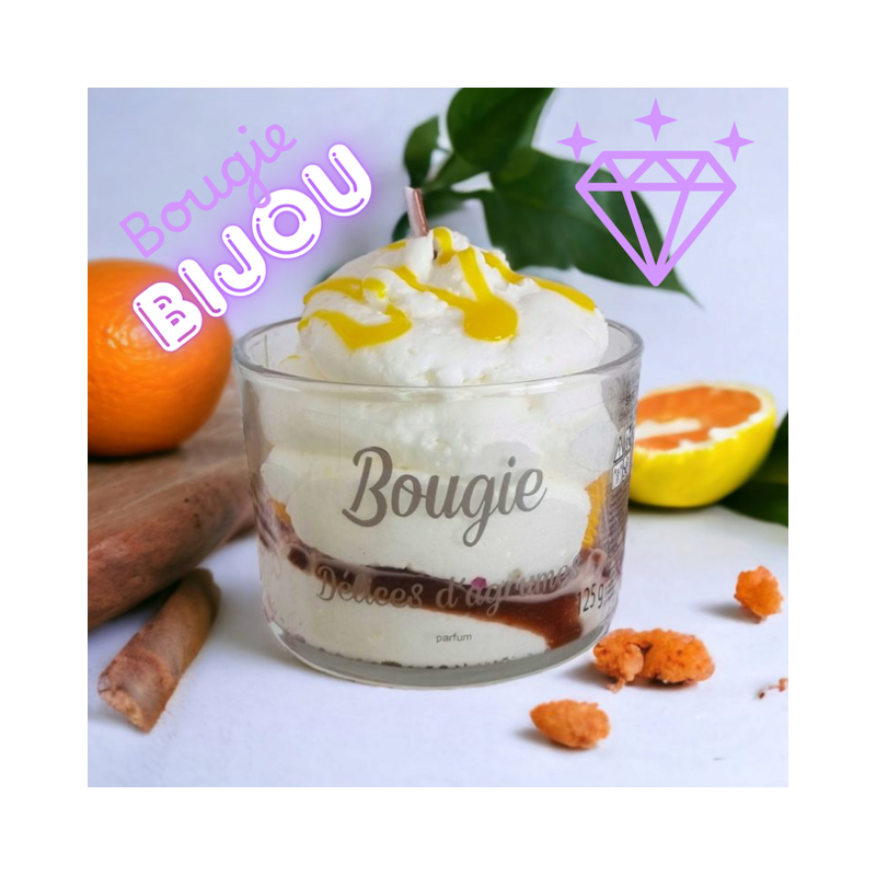 Bougie Bijou Délices d’agrumes