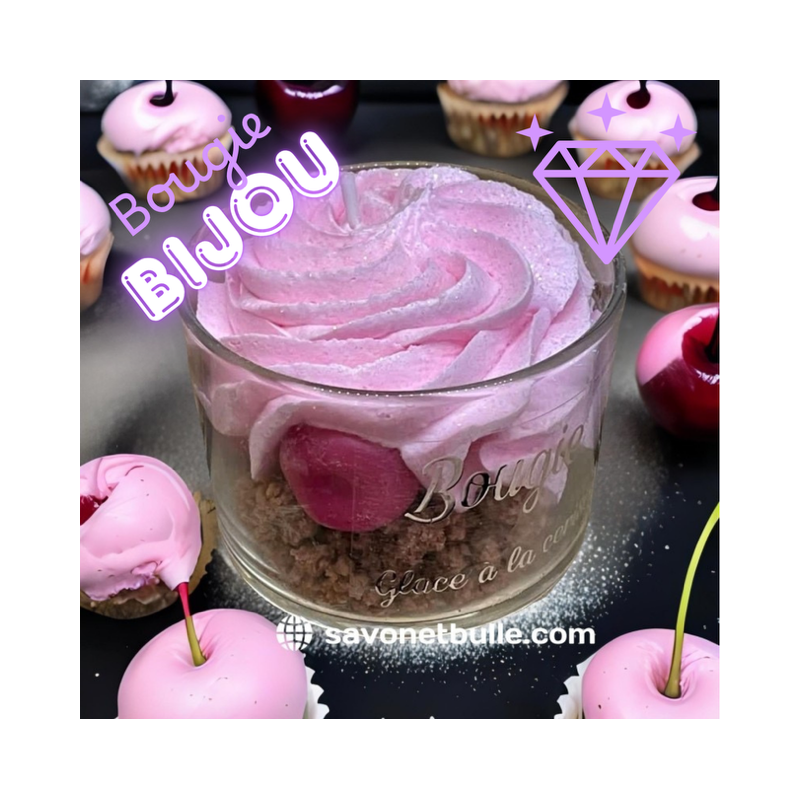 Bougie Bijou Cerise