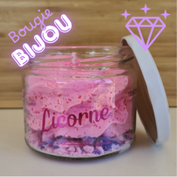 Bougie Bijou Licorne