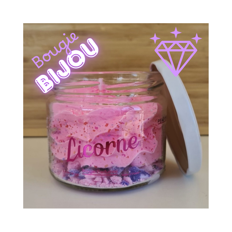 Bougie Bijou Licorne