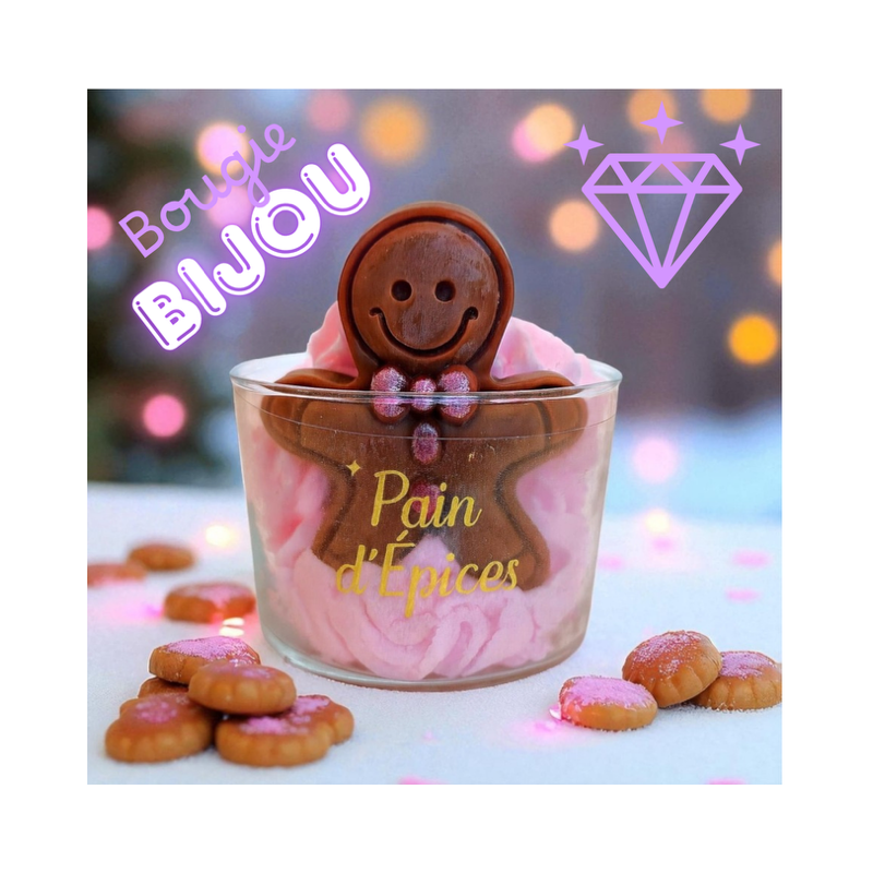 Bougie Bijou Pain d'épice