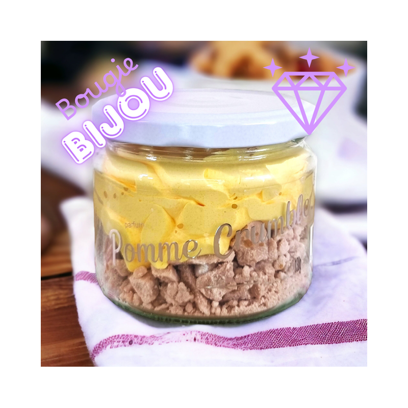 Bougie Bijou Pomme Crumble