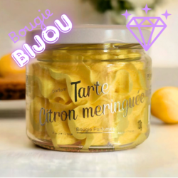 Bougie Bijou Tarte Citron Meringuée
