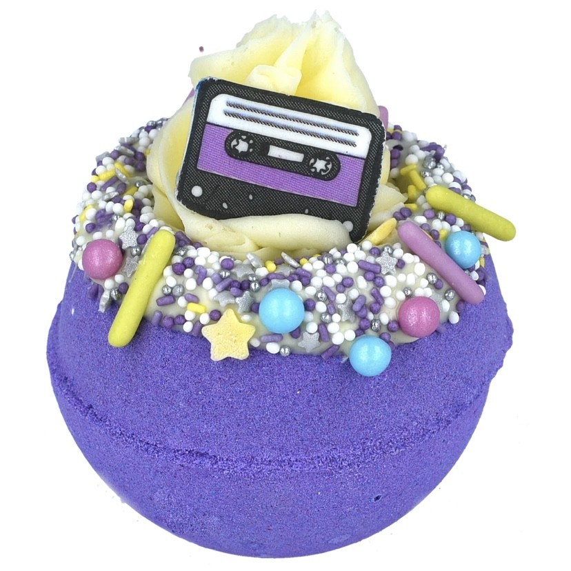 Boule de bain cassis