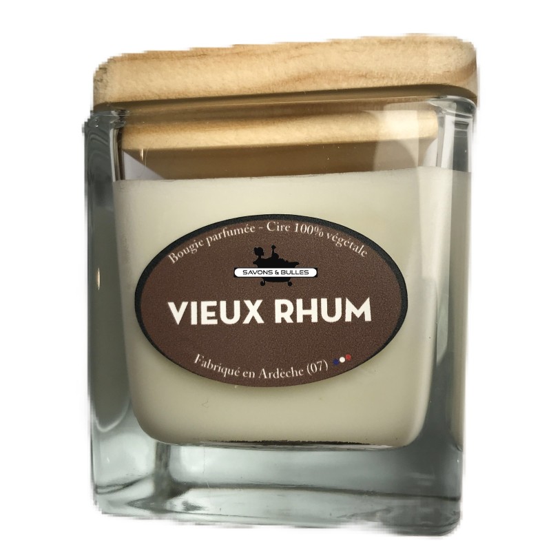 Bougie Végétale Vieux Rhum