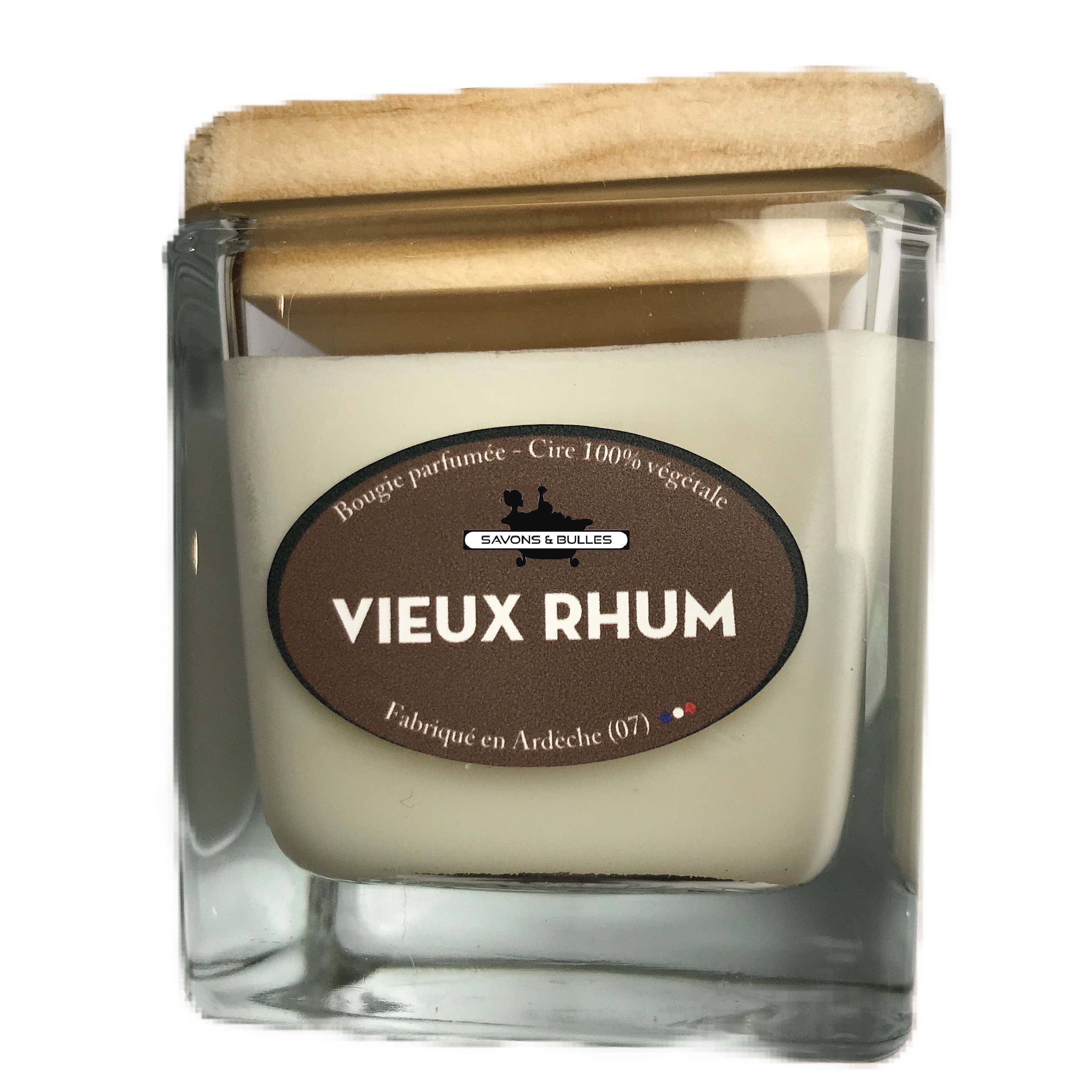 Bougie Végétale Vieux Rhum