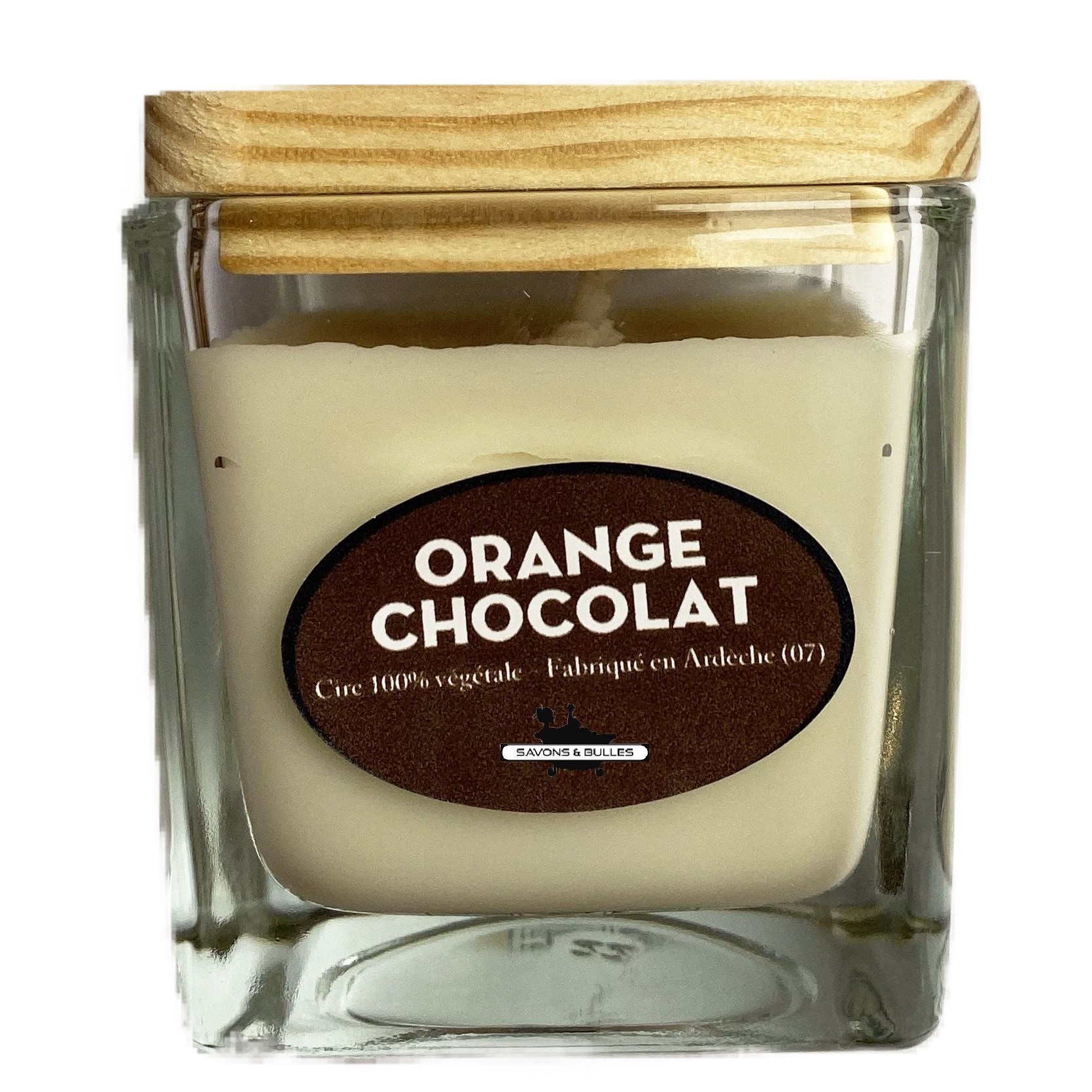 Bougie Végétale Orange Chocolat