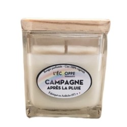 Bougie Végétale Campagne Après La Pluie