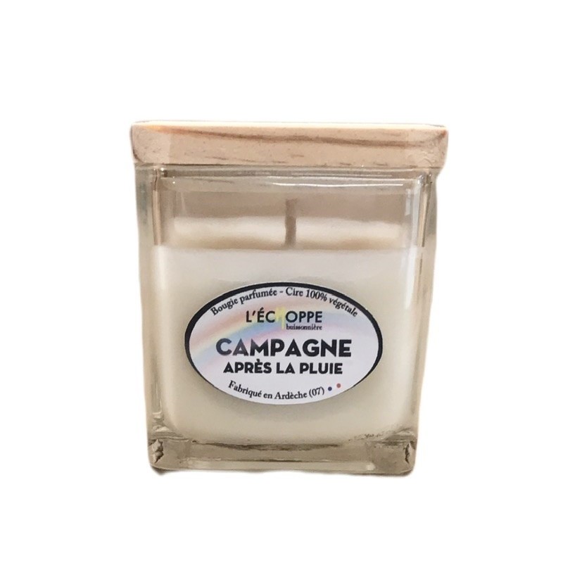 Bougie Végétale Campagne Après La Pluie