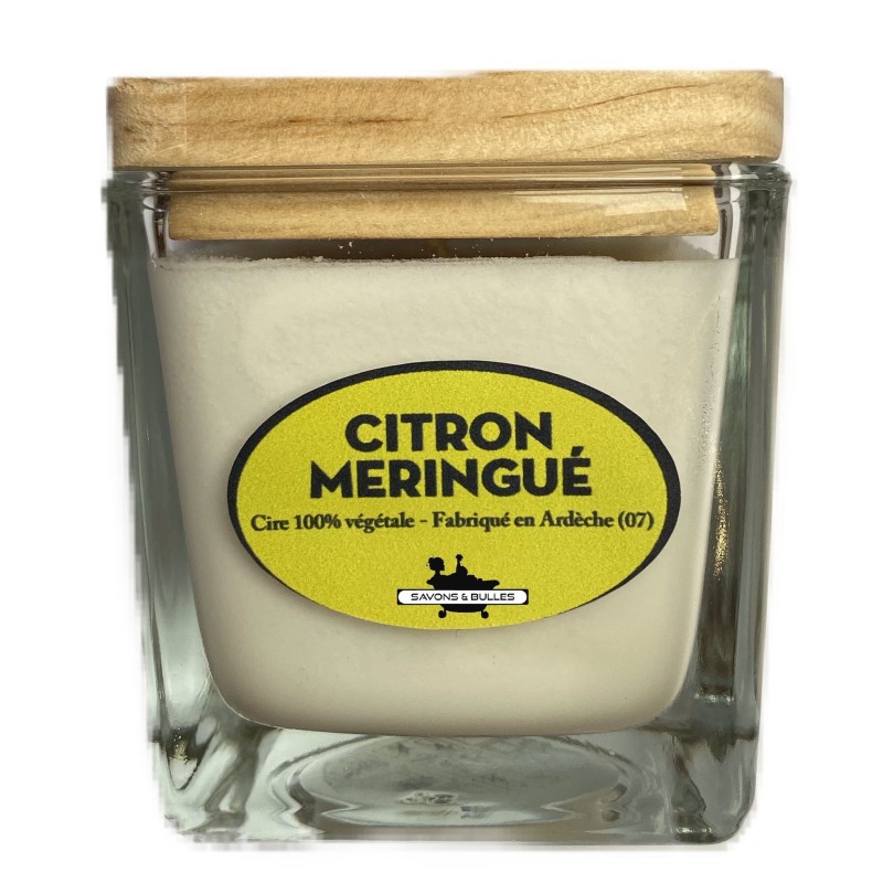 Bougie Végétale Citron meringué