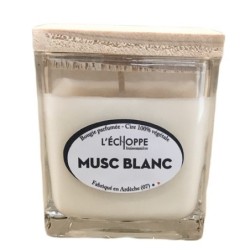 Bougie Végétale Musc Blanc