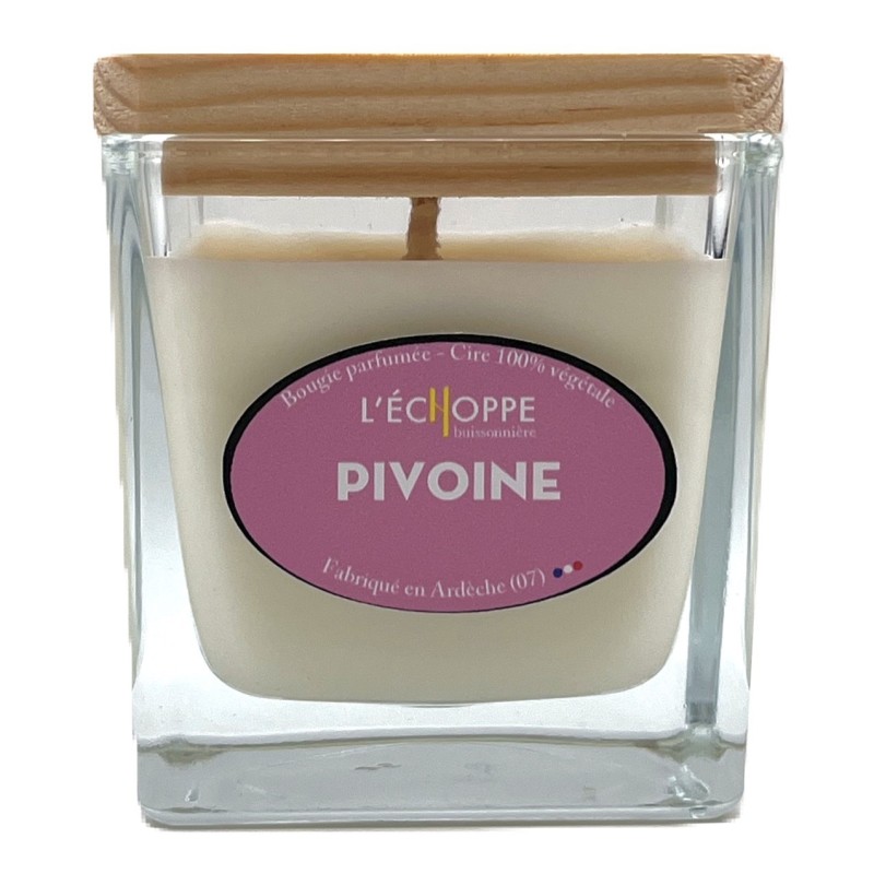Bougie Végétale Pivoine