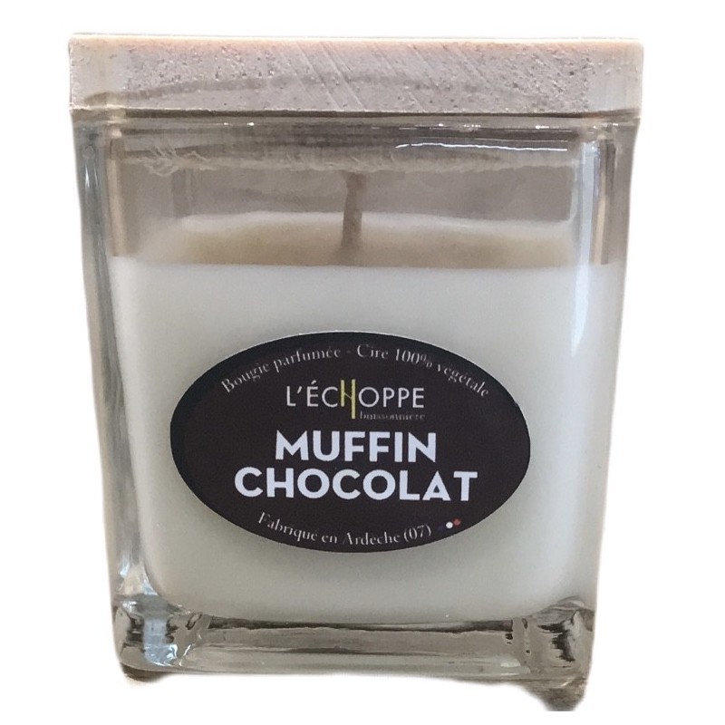 Bougie Végétale Muffin Chocolat