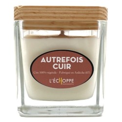 Bougie Végétale Autrefois Cuir