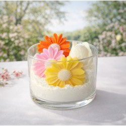 Bougie Bouquet Fleuri
