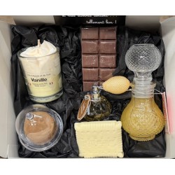 Coffret douche chocolat vanille