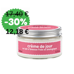 Crème de jour au lait d'ânesse Pot