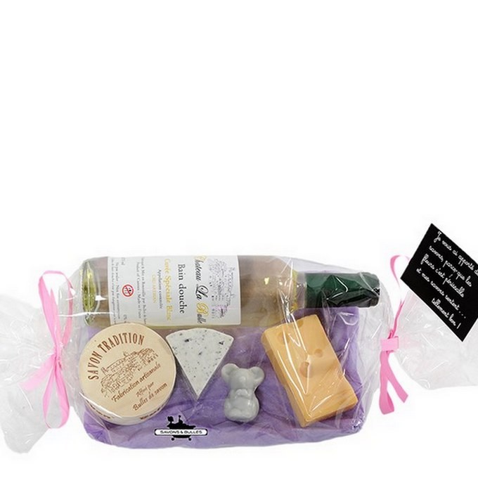 Coffret Fromages et Vin Blanc