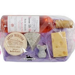 Coffret Fromages et Vin Rosé